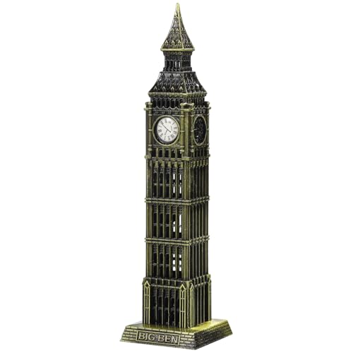 Monuments de Londres en métal pour rompre la monotonie d'une décoration de bureau vide