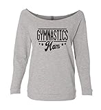Mom Fashion Sweatshirts for Dance and Gymnastics Gymnastics Mom Royaltee Shirts (Heather Grey,...