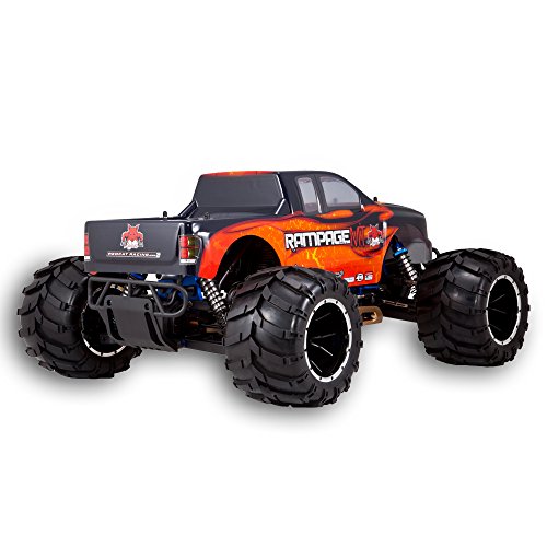 Redcat Racing Rampage Mt V3 Gas Truck (1/5 Scale), Orange/Flame #TOP2