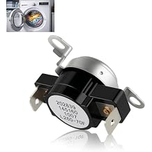 Upgraded 3204267 Dryer High-Limit Thermostat for Compatible with Frigidaire Clothes Dryer,AP2131477 Safety Thermostat Replace 508516 AH446428 EA446428 PS446428 by Ketofa