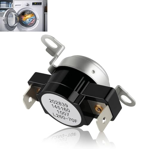 Upgraded 3204267 Dryer High-Limit Thermostat for Compatible with Frigidaire Clothes Dryer,AP2131477 Safety Thermostat Replace 508516 AH446428 EA446428 PS446428 by Ketofa