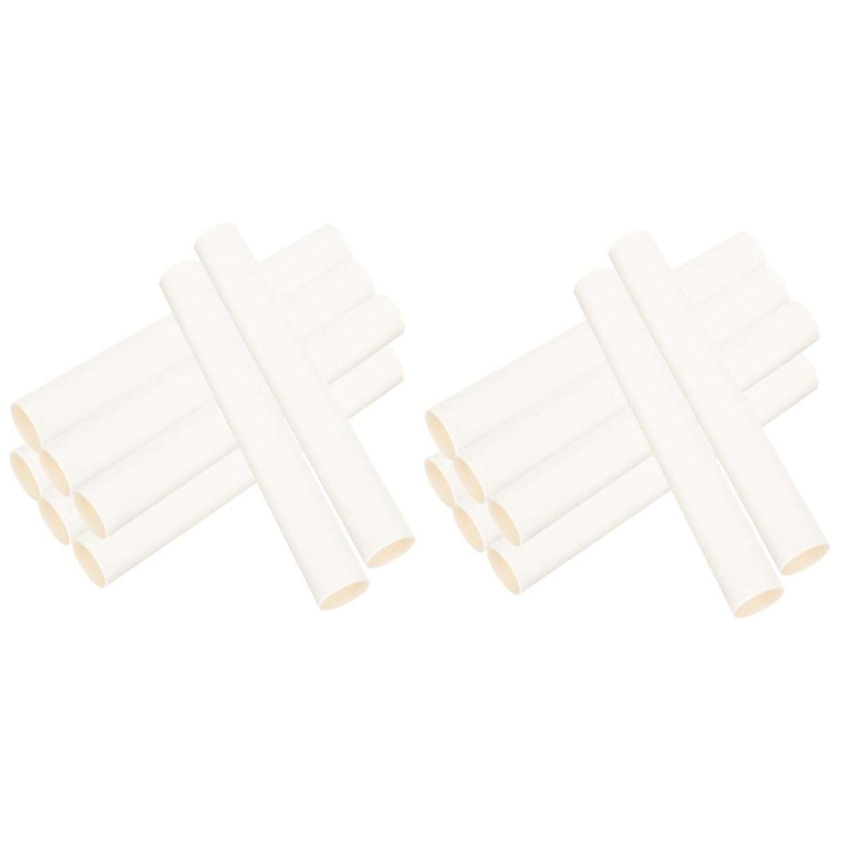 Hemoton 72pcs Nonstick Hollow Horn Bread Mold for Convenient Baking Spiral Bread Molds Paper Baking Tools for Home and Bakery Use