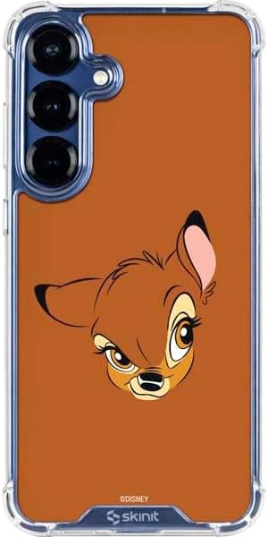 Skinit Clear Phone Case Compatible with Galaxy S25 Plus - Officially Licensed Disney Bambi Thumper Sketched Portrait Design