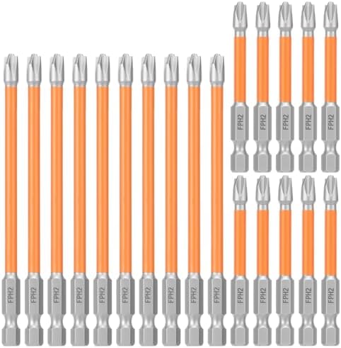 Conjunto de 20 peças de chaves de fenda de impacto FPH2 - cabeças...