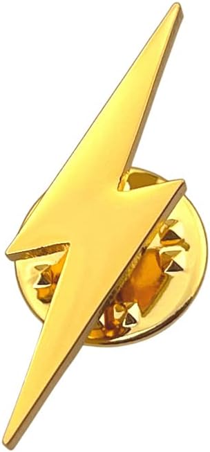Snatainless Steel Lightning Mark Brooch and Pin image 3