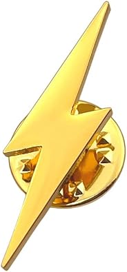 Snatainless Steel Lightning Mark Brooch and Pin