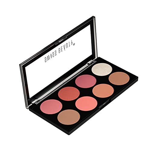 Swiss Beauty Ultra Blush Palette with highly blendable shades | Pigmented Blusher for a Natural Flush | Shade-3, 16gm| - Image 2