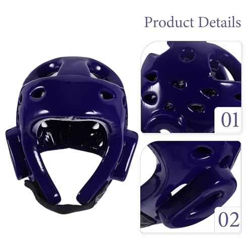 Casco de taekwondo con acolchado grueso para entrenar 3
