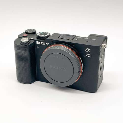 Cámara Digital Sony Alpha 7C – Sensor Full Frame de 24.2MP, Video 4K, Enfoque Automático Rápido, Estabilización de Imagen, Pantalla Abatible y Diseño Compacto