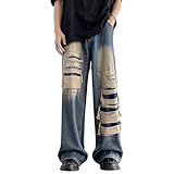 Conçus pour durer grâce à des coutures robustes, ces jeans présentent des jambes de pantalon à double couture et une patte de fermeture éclair renforcée pour une durabilité accrue. Leur construction robuste répond aux exigences d'un port prolongé, garantissant ainsi que les jeans conservent leur intégrité et leur style lavage après lavage.