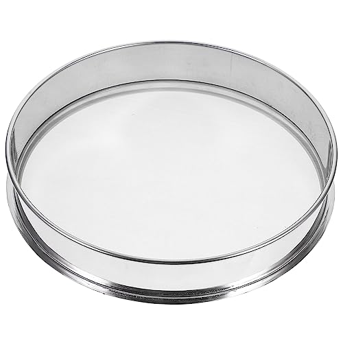 Cabilock Stainless Steel Flour Sifter 150 Fine Mesh Baking Sifter Sieve 30cm