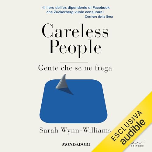 Diseño de la portada del título Careless people