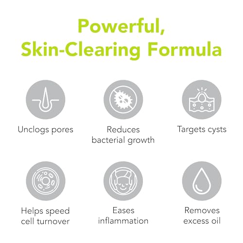 humane Benzoyl Peroxide Acne Body Wash - 10% Maximum-Strength Face, Skin, Butt, and Back Acne Treatment - 8 Fl Oz - Dermatologist-Tested Non-Foaming Acne Face Wash Cleanser - Vegan, Cruelty-Free