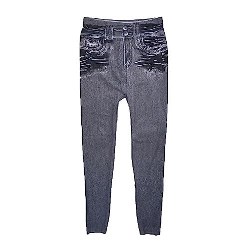 Generisch Labor Day Outlet Angebote Damen Jeans High Waist Jeans Hosen Plus Größe Länge Frauen Fitness Leggings Denim Slim Leggins Jeans Leggins Schwarz Warehouse Deal