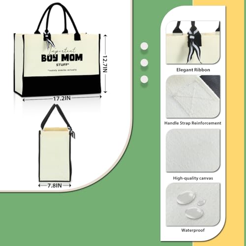 QIONGQI-Grandma-Boy-Mom-Girl-Mom-Godmother-Mother-in-Law-Aunt-Gifts-Canvas-Tote-Bag-Beach-Bag-Reusable-Grocery-Shopping-Bags