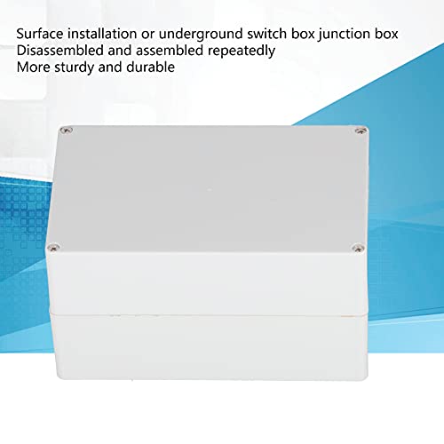 Filfeel FILFEEL3MV5BFUWNG Outdoor Electronic Project Enclosure 200X120X113Mm - Waterproof Junction Box With Flame Retardant Abs Material thumb #8