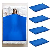 4 Pcs Sensory Compression Bed Sheet for Kids Autism Sensory Products Cool Stretchable Compression Blanket Deep Relaxing Feeling Snuggle Sheets Help with Autism ADHD SDP Sensory Processing Disorder