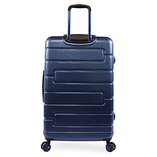 Original Penguin Luggage Crimson 29" Hardside Check In Spinner, Telescoping Handles, Metallic Blue, One Size #TOP3