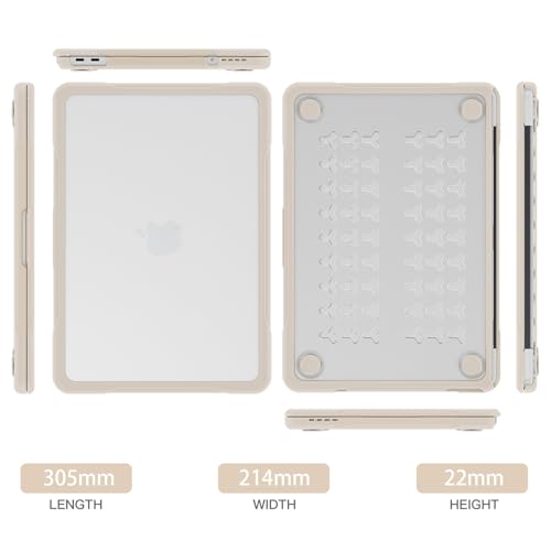 Coque MacBook Neo 13 rigide modèle A3404 protection pare-chocs TPU mate - 4