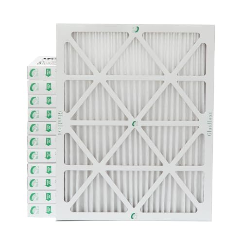 Glasfloss 16x20x2 MERV 10 AC Furnace Air Filter. 12 Pack