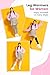 Clothirily Leg Warmers - Fashion Knit Neon Leg Warmers for Women 80s Sports Party Yoga Accessories 3 Pairs, Black & White & Grey