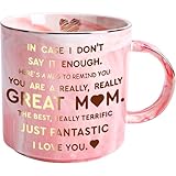 Mothers Day Gifts for Mom Wife from Daughter Son,You're A Really Great Mother Coffee Mug - Unique Christmas Birthday Gifts Idea for Mama Wife, 12 OZ Funny Coffee Mug,