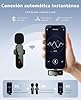 Bayanbulu Microfono Lavalier Wireless per iPad e Smartphone Android-Mini Microfono per Registrazione Video,TikTok,Vlogging e YouTube-Cancellazione del Rumore-Clip Plug-and-Play(Confezione da 2) #5