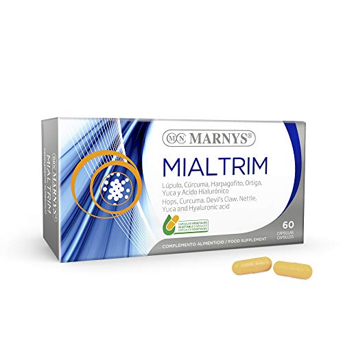 Marnys Mialtrim Activos Naturales Para Músculos, Huesos Y Articulaciones 60 Cápsulas