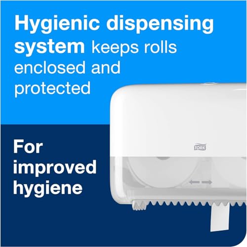 Tork Coreless High-Capacity Toilet Paper Roll T7, 36 x 1100 sheets, 472882 - image 4