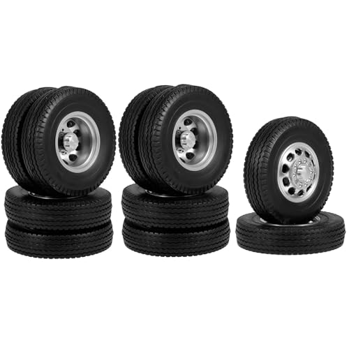 Jante de Roue de Moyeu pour Tamiya 1/14 RC : Pièces de Mise à Niveau Camion Pneu Complet