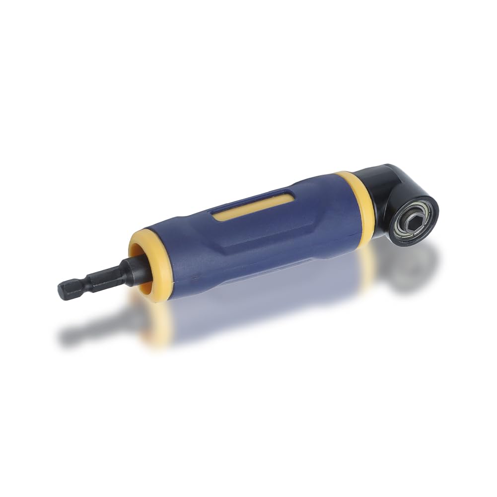 Right Angle Screwdriver Drill, 90 Degree Adapter Magnetic Impact Bit ...