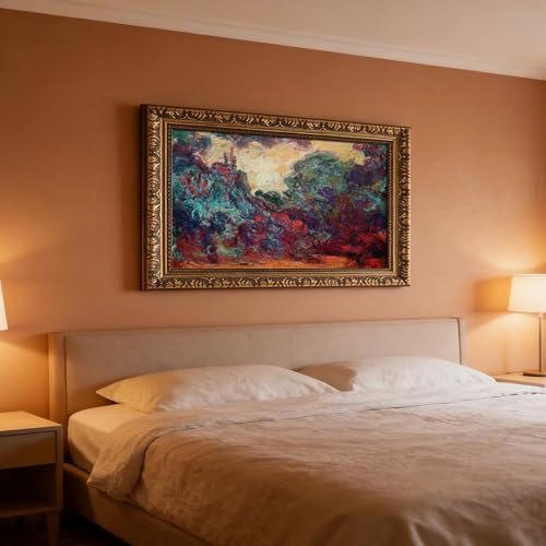 Impression sur toile Monet de haute qualite tableau decoration murale 61 cm - 7