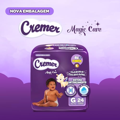 Fralda Cremer Jumbo G 24 Unidades glide
