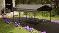 10 x 15 x 7 ft Metal Carport, Heavy Duty All-Steel Car Canopy Shelter for SUV, Truck, Boat, and Motorcycle, Charcoal