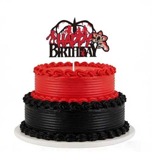 TV Series Role Happy Birthday Cake Toppers Horror Theme Cake Decorations Perfect for Birthday Parties Themed Parties and Holiday Celebrations