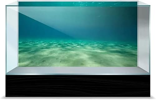 Sporn Aquarium Background, Static Cling, Ocean Floor 36" X 18" #TOP3