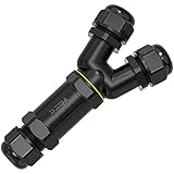 💦【IP68 Waterproof】Professionelles wasserdichtes Design,bis zu IP68（20 Meter Wassersäule 150 Stunden Test）, dass es unter der Sonne oder in regnerischen oder in schneereichen Tagen verwendet werden könnte. IP68 für Anwendungen im Außen-, Innen- und Untergrund, eine lange Lebensdauer.