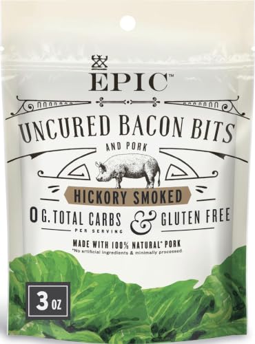 EPIC Provisions Hickory Smoked Bacon Bits, Gluten-Free, 3 oz |