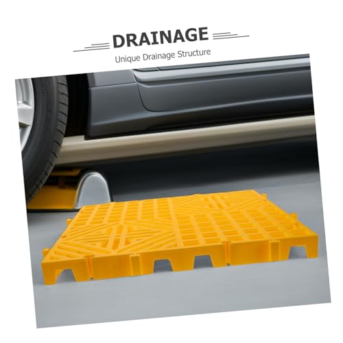 Dalle de sol clipsable perforée épaisse et robuste pour intérieur et extérieur