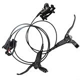 Construction robuste de la conduite d'huile : tuyaux hydrauliques résistants aux torsions et aux explosions conçus pour la durabilité et la flexibilité. Tuyau arrière de 1350 mm, tuyau avant de 850 mm, optimisé pour les cadres VTT à suspension complète et rigide.