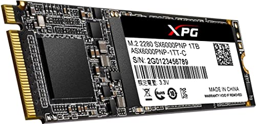 ADATA XPG SX6000 Pro 1TB M.2 Solid State Drive Gaming-SSD