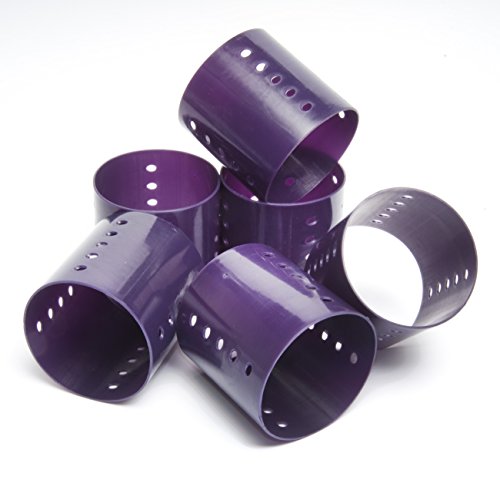 Diane Magnetic Rollers Pack Of 6 Hair Rollers For Women And Girls Diameter 3 Inch Purple, 6 Count (Pack Of 1) #TOP4