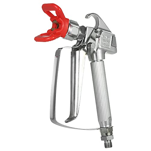 Hocheffizienz 3600psi Hochdruck luftloses Lackspray -Tool mit Düsenschutz, langlebiger Düse luftlose Sprühgerät für die Titan Wagner -Pumpe, ergonomischer Griff, kompatibel für
