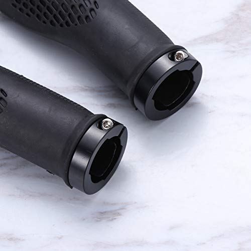 1 par de manoplas de mão para bicicleta VORCOOL com trava para guidão de mountain bike e ciclismo de