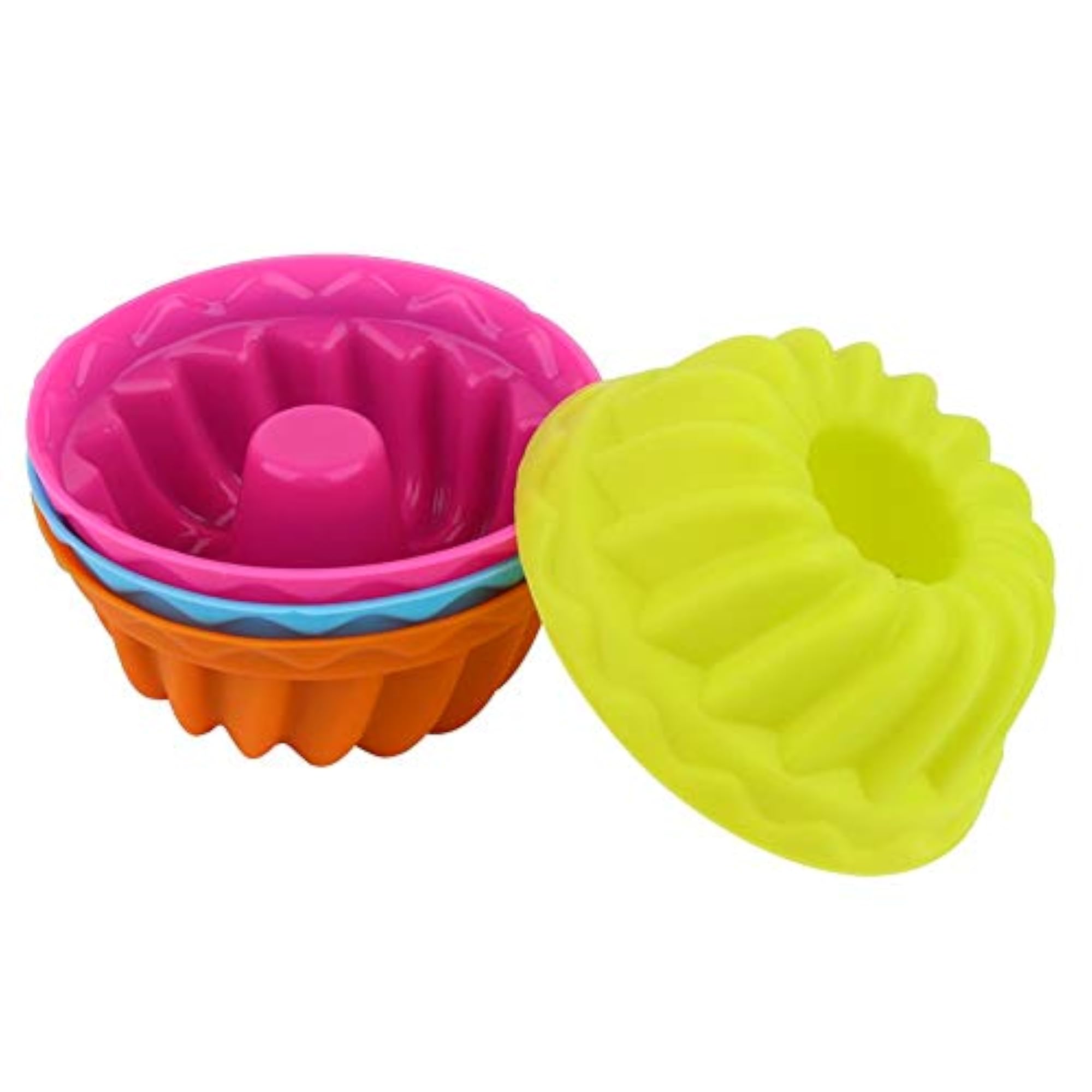 12Pcs Mini Pumpkin Silicone Cupcake Baking Cups