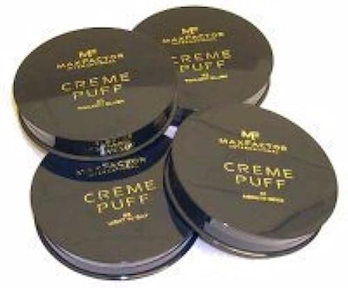 3 x Max Factor Creme Puff Face Powder 21g New & Sealed - 05 Translucent