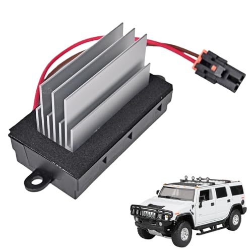 Image of Blower Motor Resistor Heater Fan Control Module Fit for Hummer H2 2003-2007 Blower Module Resistor Replace#19331830 89023355 93803637 88986529 15-80388 15-80655 15-80911 3GSH-19E624-CA 4GSH-19E624-AA