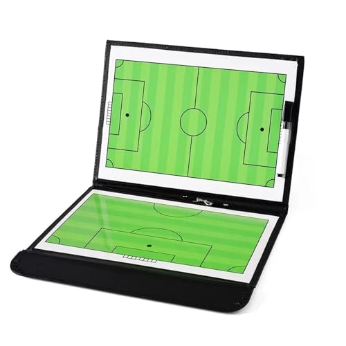 Tableau de stratégie de football pliable avec stylo pour entraîneur