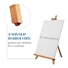 Falling in Art Beechwood 25" Tabletop Easel Display Stand for Painting - Holding Canvas Up to 22 1/2 Inches High, A-Frame Artist Tripod with Rubber Feet, Portable Photo and Sign Holder #3
