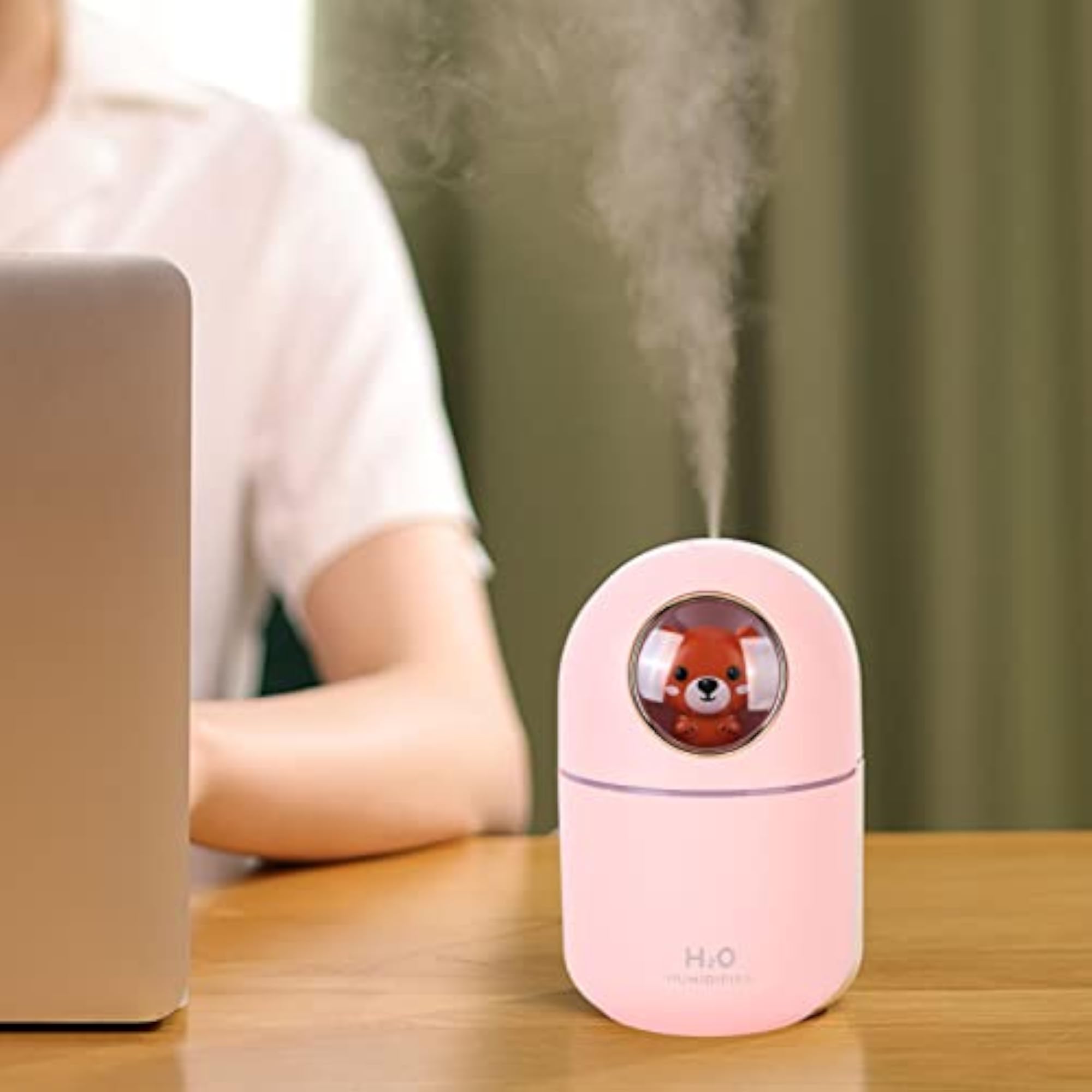 Ubersweet Mini Humidifier, 300ml Capacity for Office